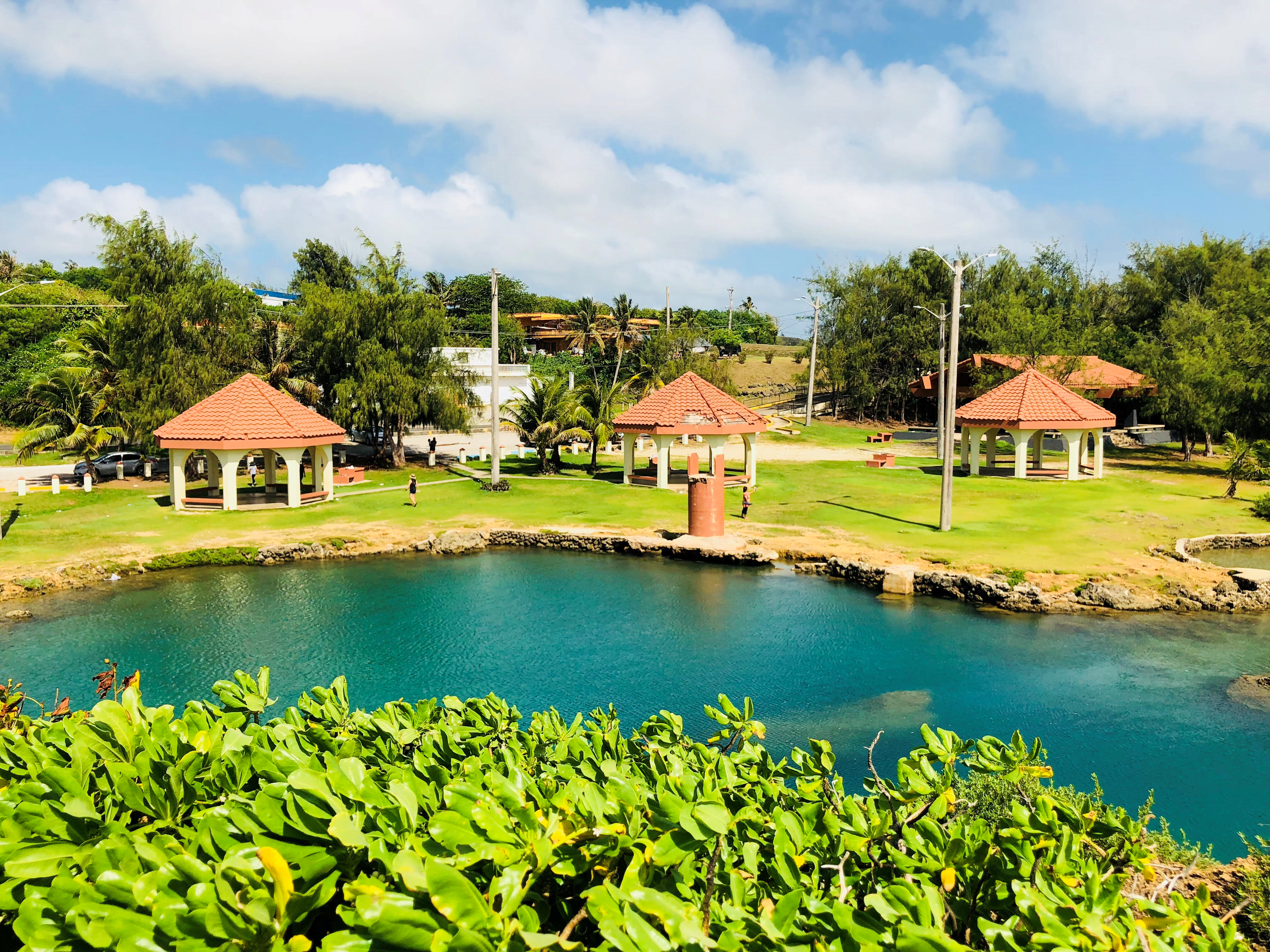 グアム特別編-華恵さん、天然プールに！-
