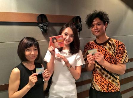 ジャズ・ピアニストの山中千尋さんをお迎えしました！