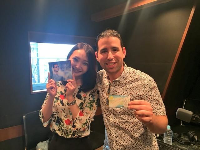 キューバ出身のピアニスト、アルフレッド・ロドリゲスさんへのインタビューの様子をお送りしました