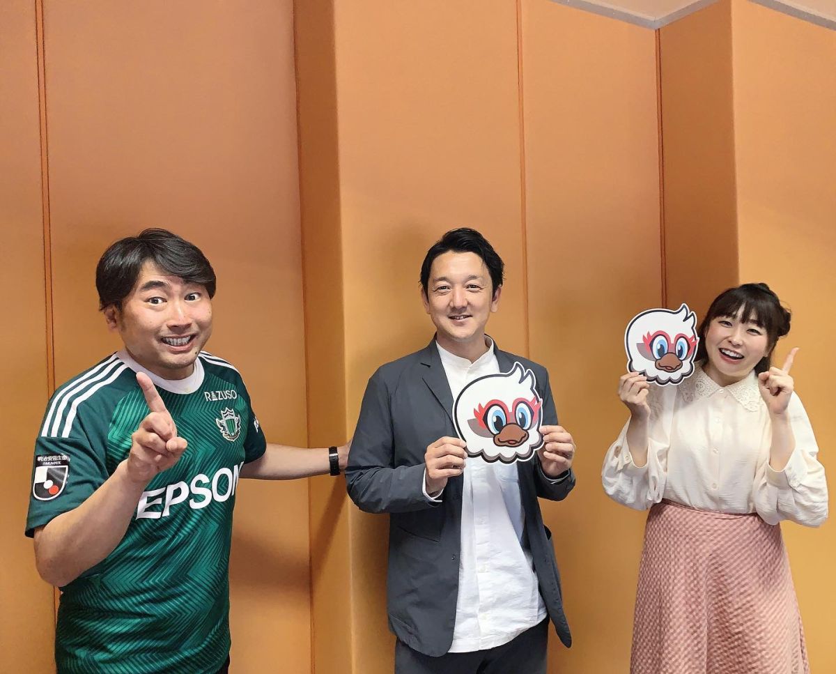 松本山雅小澤修一 さんがスタジオゲストで登場！