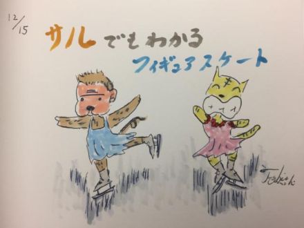 サルでもわかるフィギュアスケート