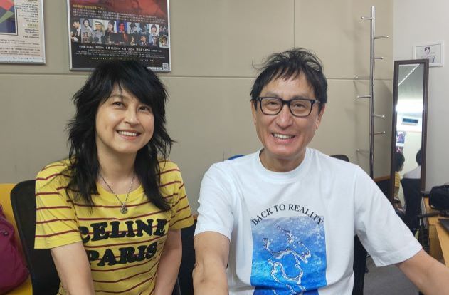 山形でのライブ前にトークセッション