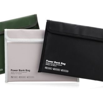 #92 持ち歩く防災！『モバイルバッテリー 燃えにくいケース 大きめ』