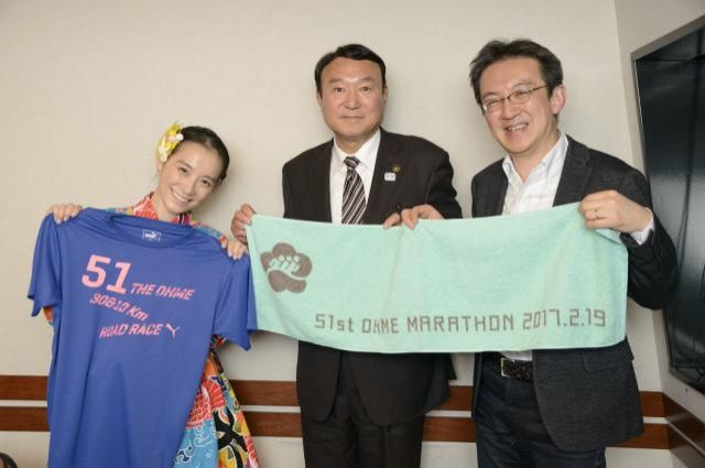 青梅マラソン直前！青梅のカワイイ魅力を浜中市長に伺います！