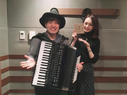 今日のゲストは、アコーディオン・ピアノ奏者の秦コータローさん！