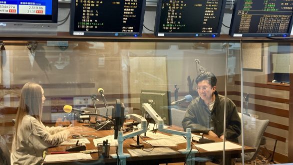 新入社員の方が見学に！