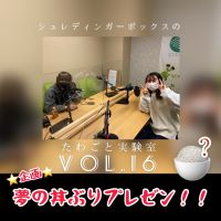 シュレディンガーボックスの　たわごと実験室第16回目