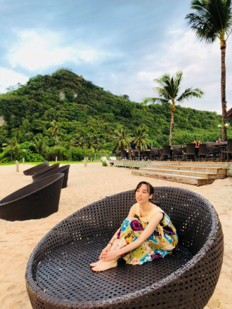 グアム特別編-華恵さん、グアム到着-