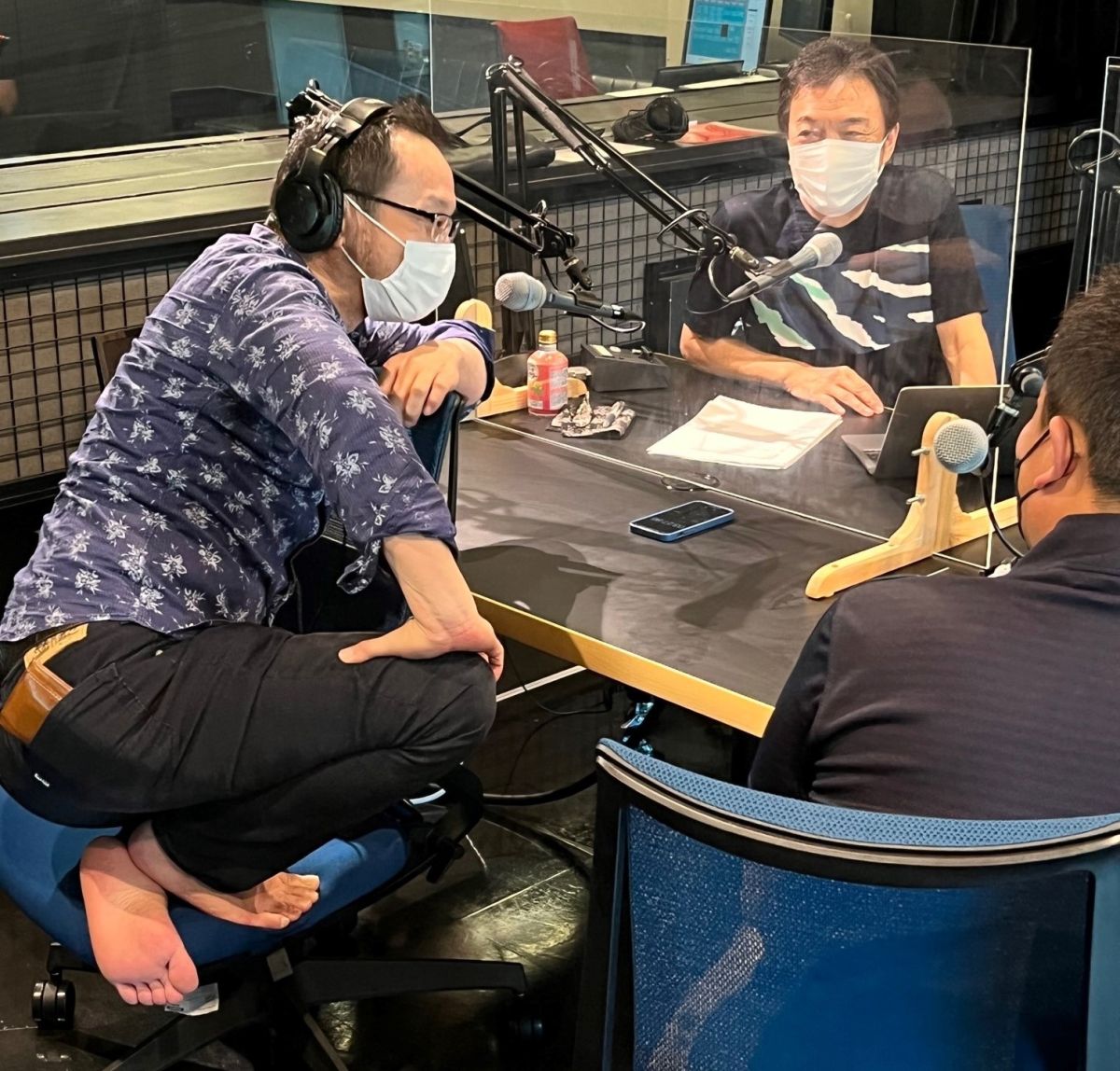 第824回放送「ヘルニアに屈したごんさん＆高校招待説明会で大人気の田尾教授」 (2022年7月16日放送）