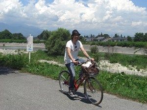 “おひさま”の故郷、安曇野をサイクリング！