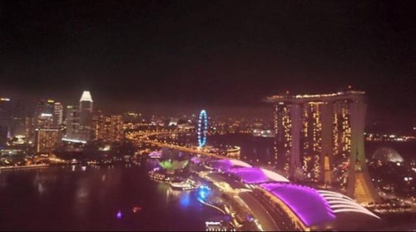 今日の1コマは「シンガポールNo.1ビュー!?」