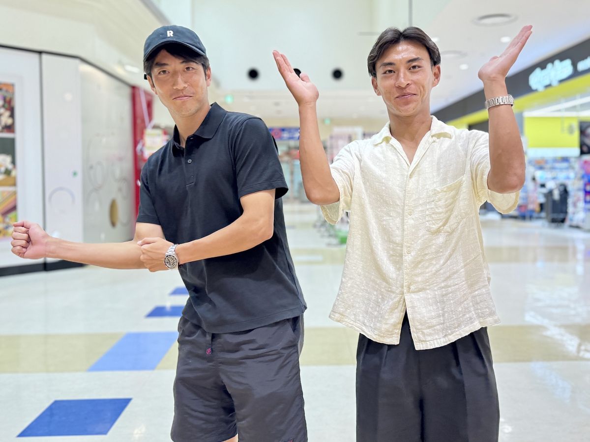 DF23 外山凌 選手、FW21 横山智也 選手 【１本目】　　
