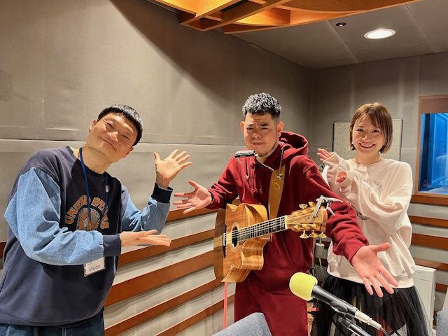 15時台のゲストはお笑い芸人のトニーフランクさんでした