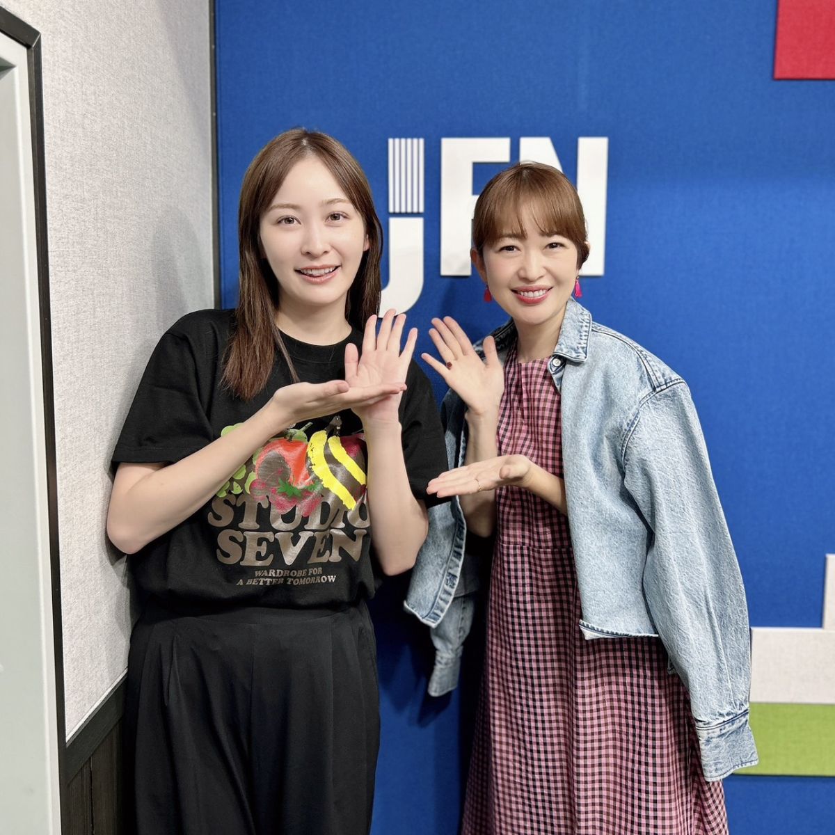 フリーアナウンサー・松丸友紀さんと、岩田絵里奈さんの話を盗み聴き・・・