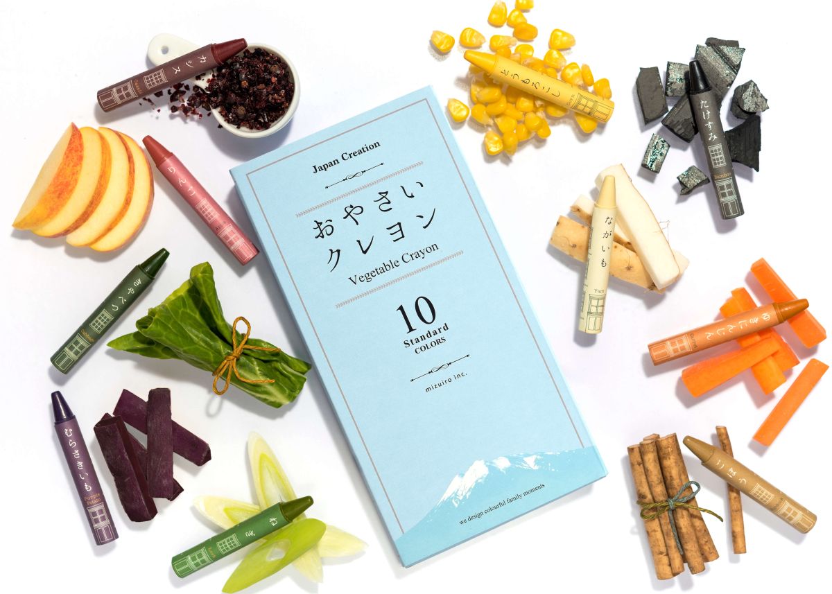 #15 人にも環境にもやさしい「おやさいクレヨン」