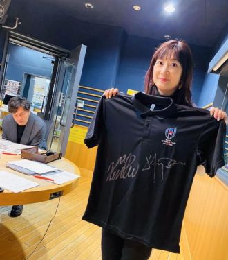 ラグビー日本代表サイン入り プレゼント！