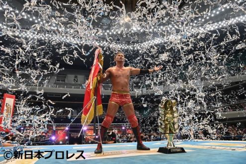 『G1』2連覇をはたしたオカダ選手から、決勝までの振り返りや嬉しいご報告！