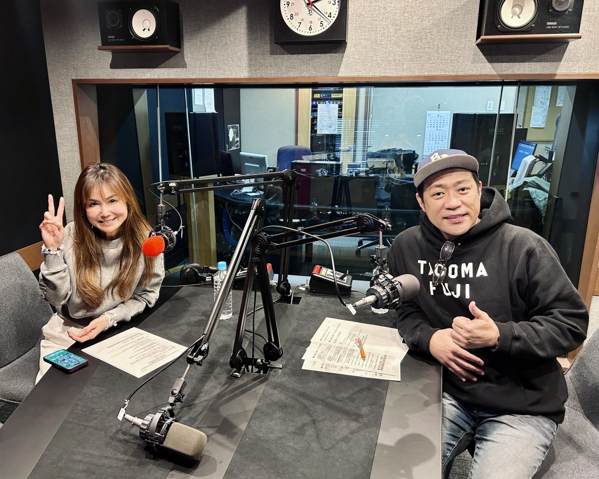 中村あゆみさんとはなわさんの話を盗み聞き・・・家族ぐるみで仲の良いふたりのトーク♪