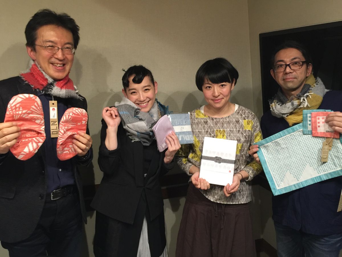 やさしい織物「OLN(オルン)」のカワイイファッション