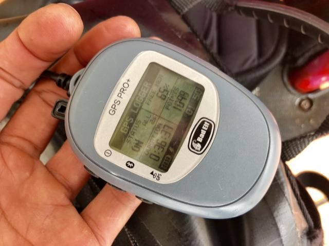 11月14日(木)今日の1コマ〜「GPSロガー」〜