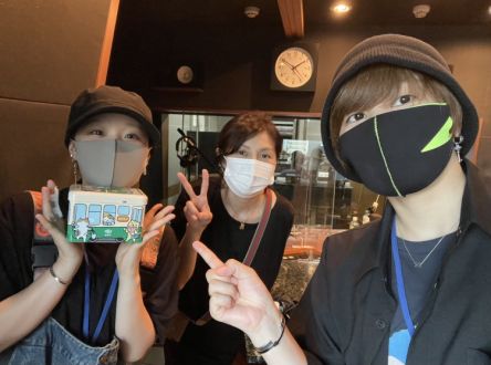 久しぶりにレギュラーDJ3人が集結☆