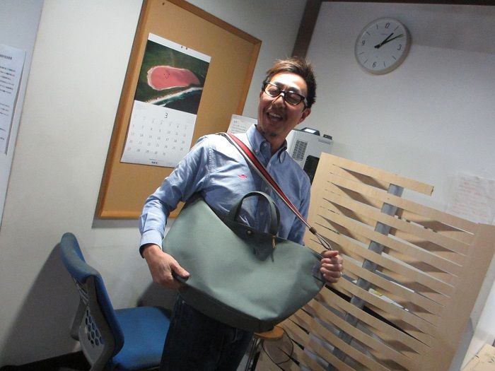 鞄がとどきました！