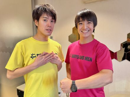 地球温暖化について熱く語る ・ 夏の訪れを感じる瞬間 ・ ソロメジャーデビュー曲「メラメラ」初だし裏話 ／ BOYS AND MEN（本田剛文、平松賢人）　　