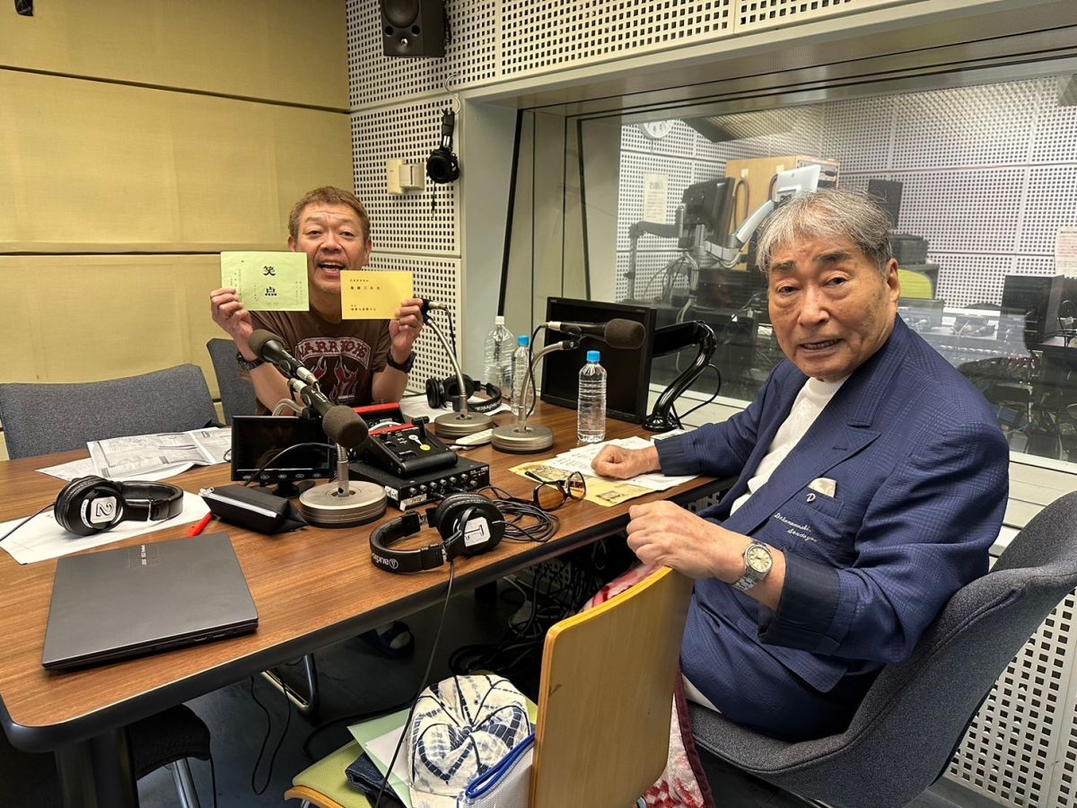 タレント・俳優 毒蝮三太夫さんと、浅草キッド 玉袋筋太郎さんの話を盗み聞き・・・