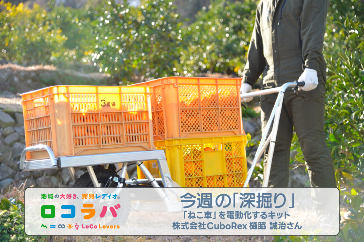 今週の深掘り 2022/11/13 ゲスト:株式会社CuboRex 樋脇 誠治さん