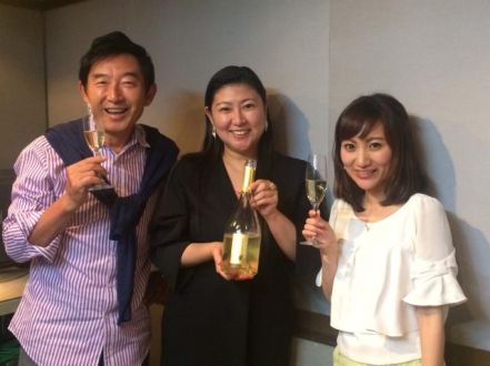 ソムリエールの杉山明日香さんをお迎えして。