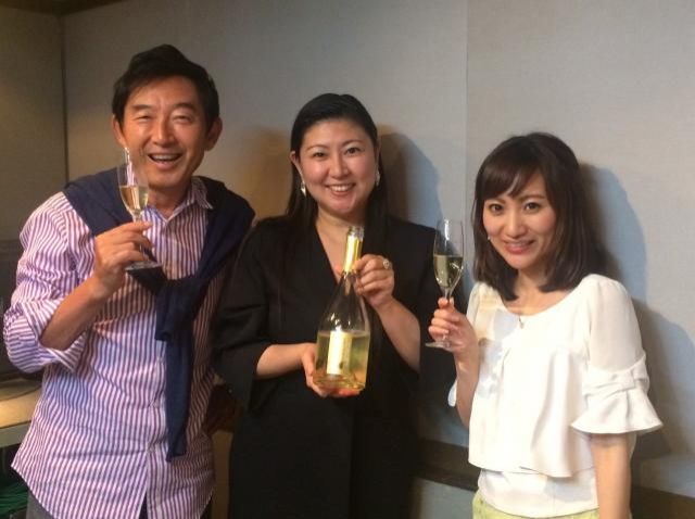 ソムリエールの杉山明日香さんをお迎えして。