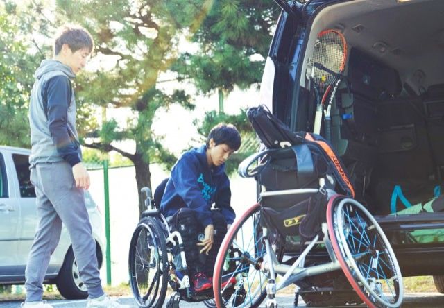 4月のアスリートママは、車椅子テニス・坂口竜太郎選手のお父さま、剛さんです