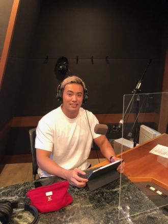 オカダの 赤コーナー！青コーナー！