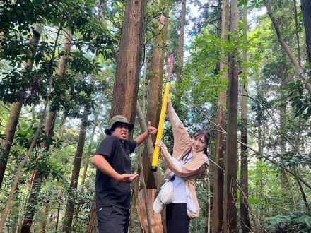 【＃３２　森林の二酸化炭素吸収量を測ってみよう！】～Sato Note