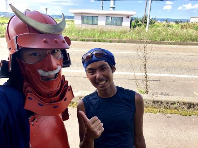 9月12日 今日の1コマ 〜歩いて日本縦断！？〜