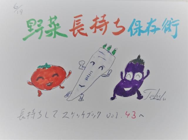 野菜保存術！