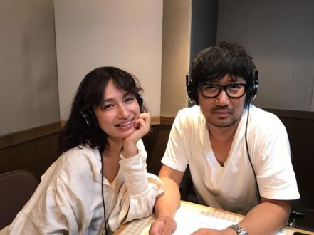 モデルの佐田真由美さんをお迎えして