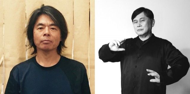 『TOKYO SPEAKEASY』今夜は、木曜日の常連客   日比野克彦さんと巻上公一さんがご来店。