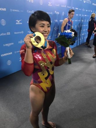 体操・村上茉愛選手のお母さま、英子さんにお話をうかがいます