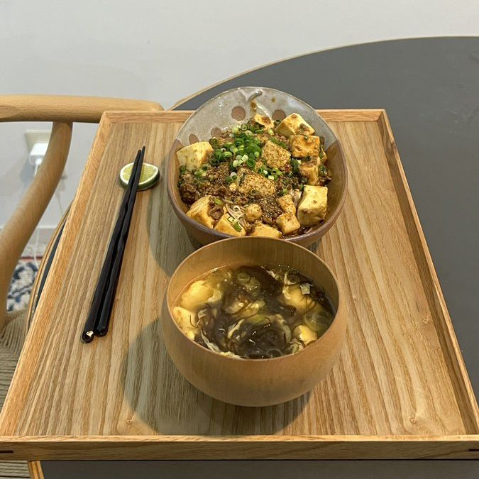 冷たい麻婆豆腐そうめん、ふわふわ卵ともずくの中華風スープ（2022年7月15日（金）放送）