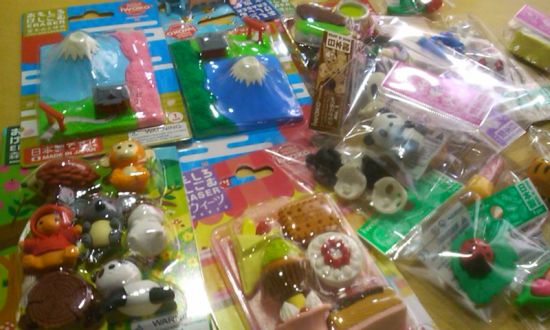 火曜日は、「おもしろ消しゴム」♪♪