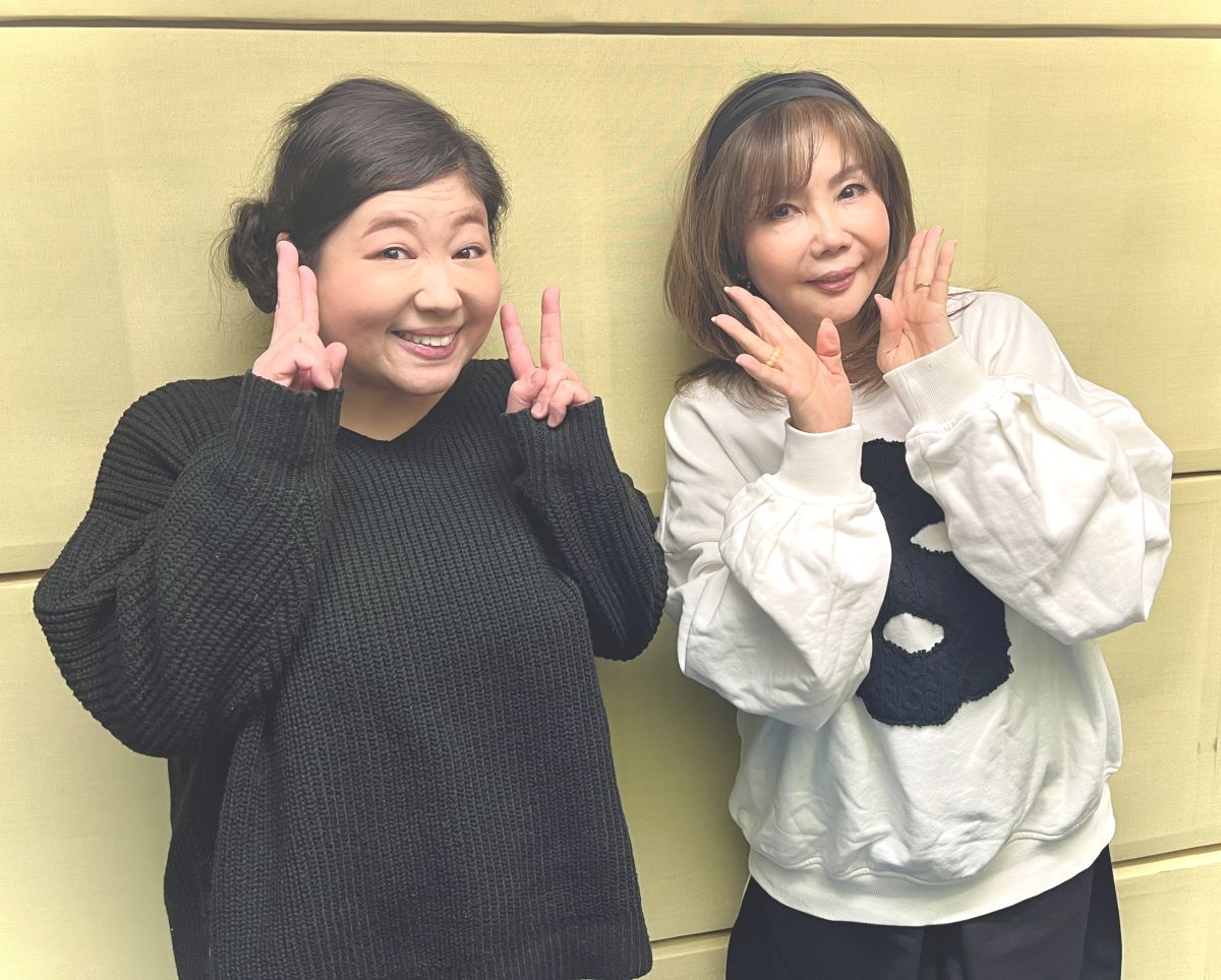 小川菜摘さんと、馬場園梓さんの話を盗み聞き・・・