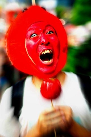 OH! HAPPY TALK　10/26（木）青森の生ゆるキャラ、りんご飴マンさん　④