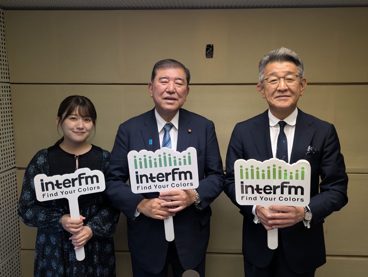 石破茂さん登場！