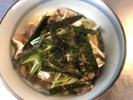 5月21日（木）　今日の1コマ〜お味噌汁クッパ〜　