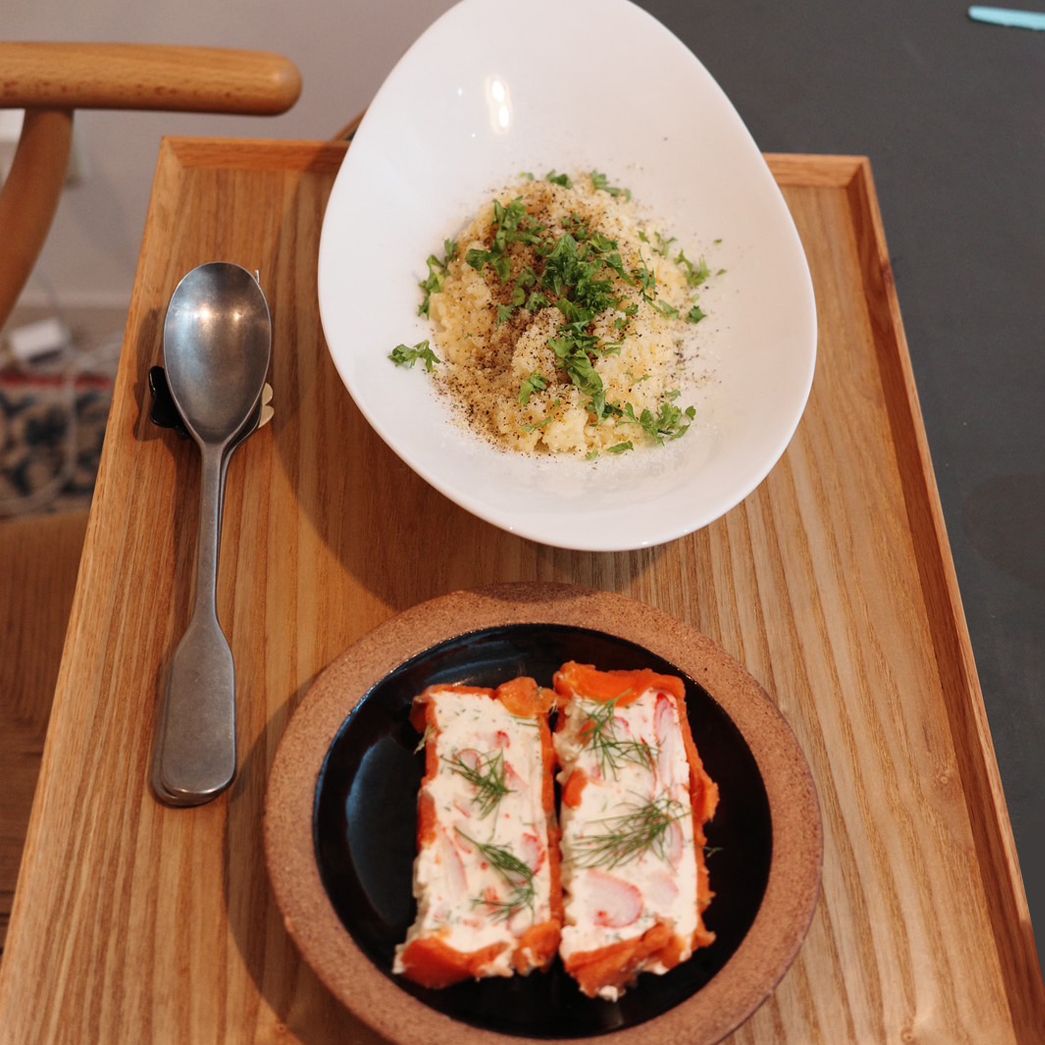 サーモンとクリームチーズのテリーヌ、チーズリゾット（2024年10/18（金）放送）