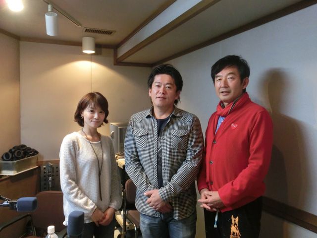 ゲストに堀江貴文さんをお迎えして。