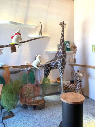 お宝ファイル NO.３３キリンとブタとタマと　無性に行きたくなる癒しの魔空間　TamaCafe