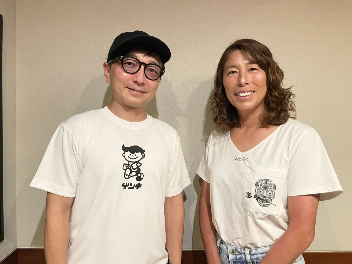 ゲストにトライアスリートでオリンピアンの庭田清美さんをお迎えしました！