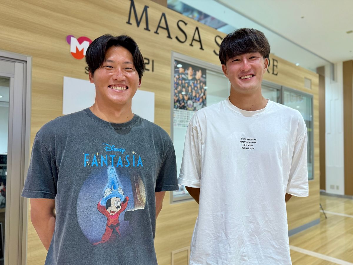 DF20 加藤慎太郎 選手、GK50 後藤大輝 選手 【２週目】　　